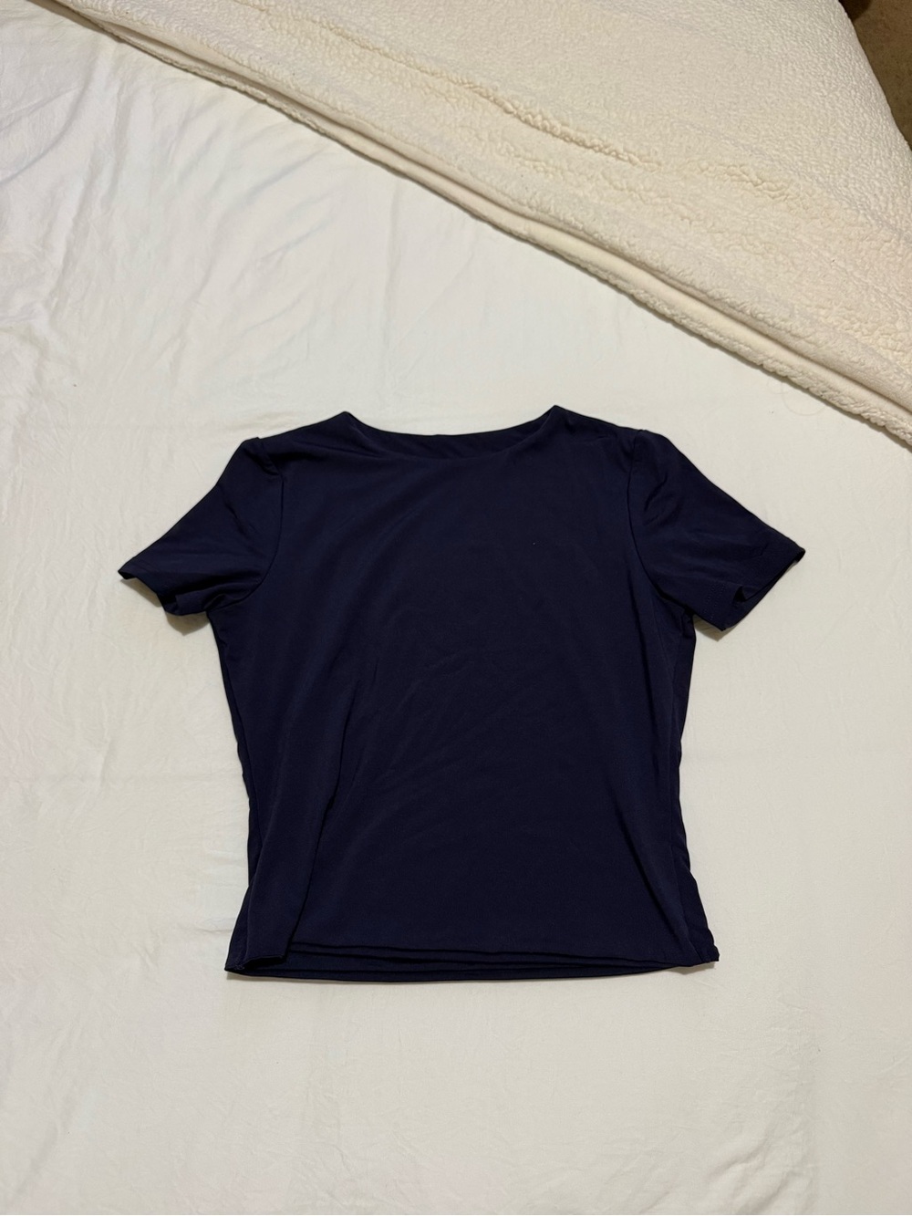 athletic Navy Short-Sleeve Women’s Tee
